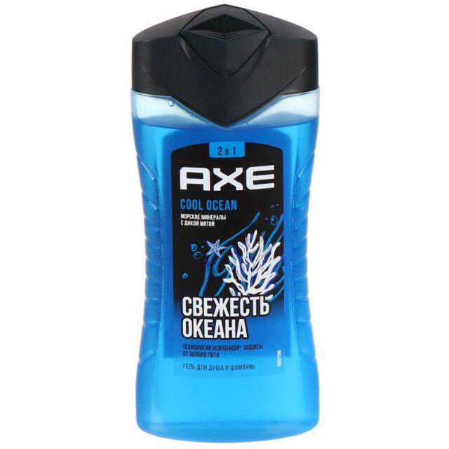 Гель для душа Axe, Свежесть океана, для мужчин, 250 мл