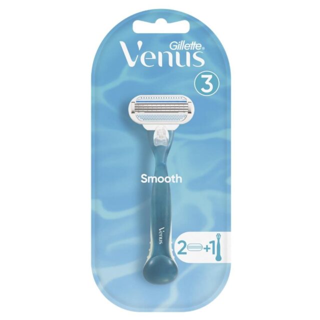 Станок для бритья Gillette, Venus, для женщин, 2 сменные кассеты